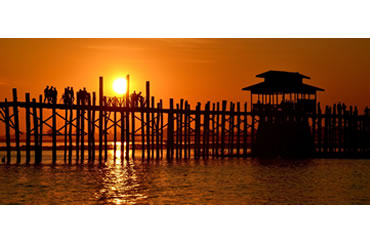 U Bein bridge, The longest of its kind in the world